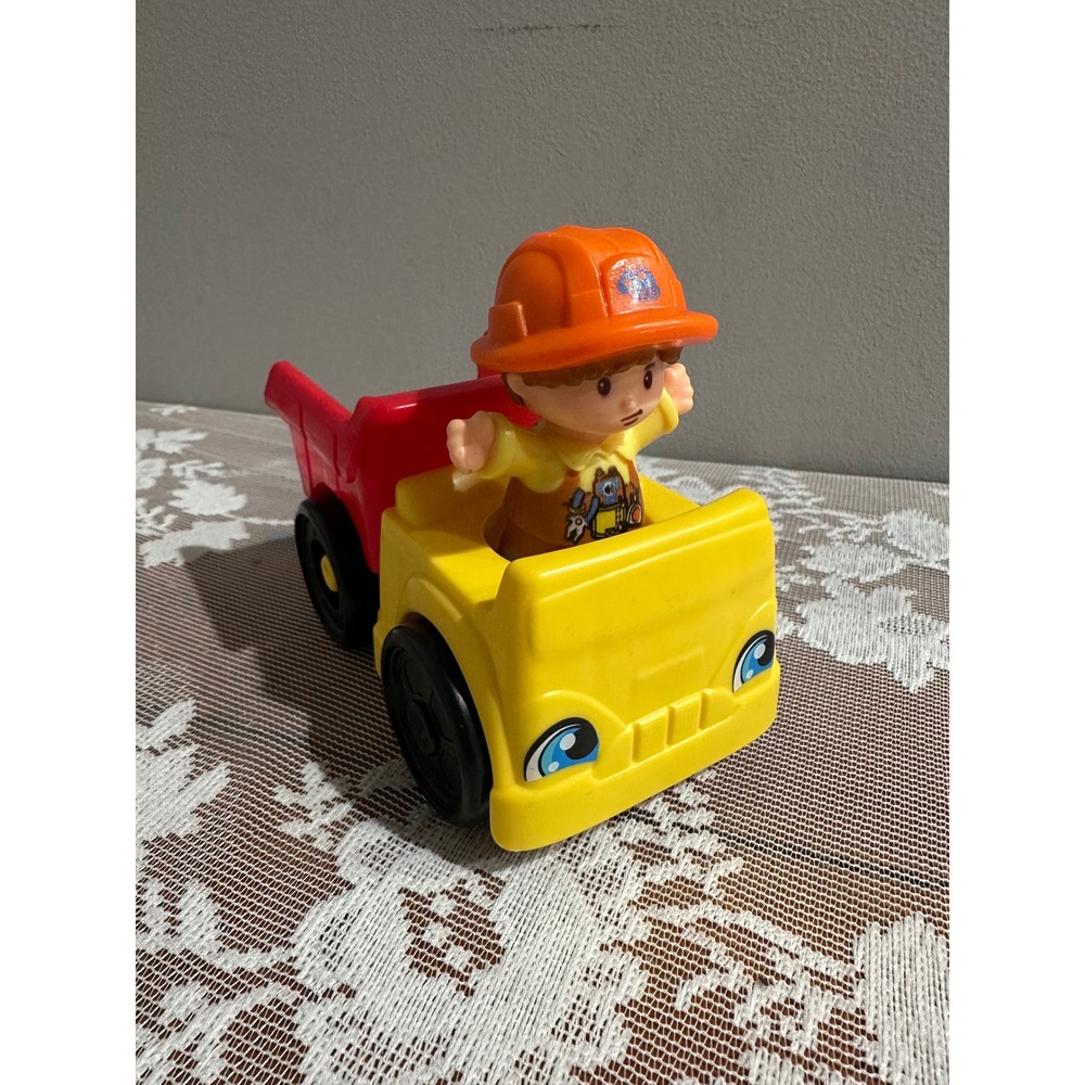 Fisher-Price Little‎ People Dump Truck Construction Vehicle Figure DXB23 2016